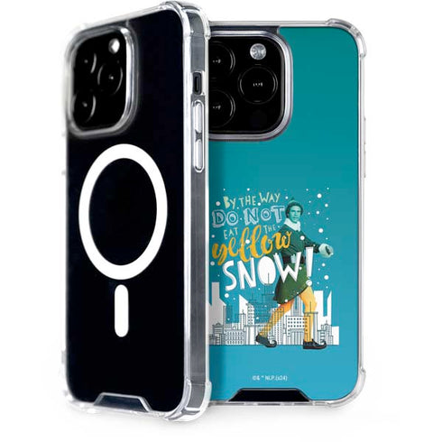 Elf Buddy Don’t Eat Yellow Snow iPhone 15 Pro MagSafe Case